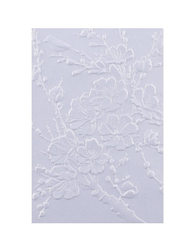 Plantilla de Relieve 3D BAOFALI Ciruelo 16x11 cm para Tarjetas