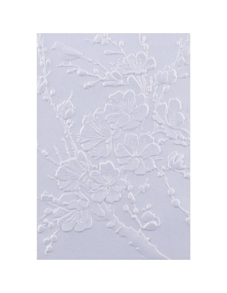 Plantilla de Relieve 3D BAOFALI Ciruelo 16x11 cm para Tarjetas