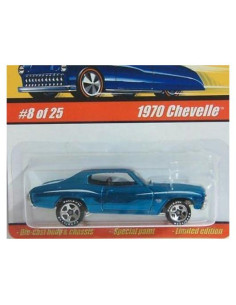 Hot Wheels Chevelle 1970 Edición Limitada Azul Turquesa