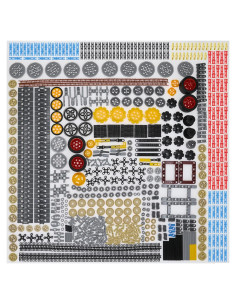 Juego de Piezas Technic Ylutex 852pcs - Engranajes y Más