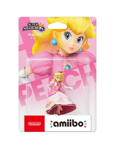 Amiibo Nintendo Peach - Importación Japón - Super Smash Bros