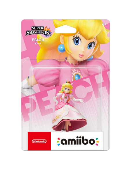 Amiibo Nintendo Peach - Importación Japón - Super Smash Bros