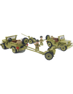 Conjunto de Construcción Militar 4x4 General Jim - Segunda Guerra Mundial 2