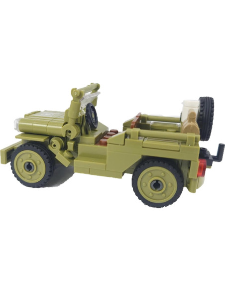 Conjunto de Construcción Militar 4x4 General Jim - Segunda Guerra Mundial