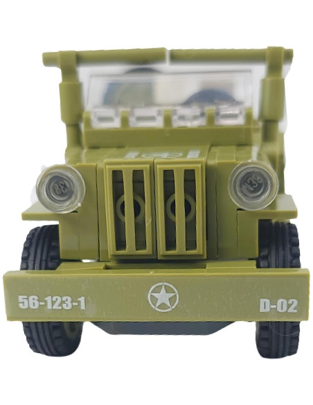 Conjunto de Construcción Militar 4x4 General Jim - Segunda Guerra Mundial