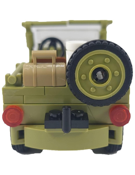 Conjunto de Construcción Militar 4x4 General Jim - Segunda Guerra Mundial
