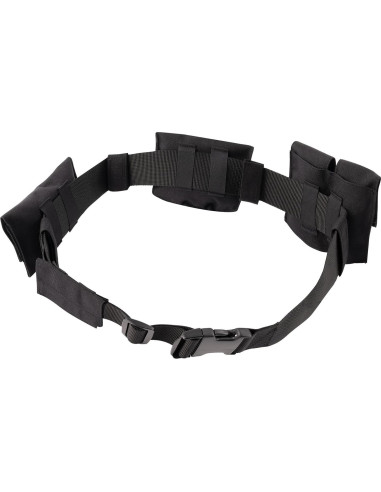 Cinturón de Nylon Negro Deluxe Rothco 124 cm