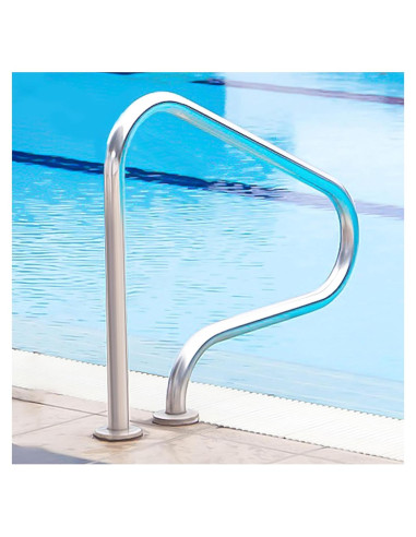 Pasamanos de Acero Inoxidable JENLER 31.5x31.5cm 150kg