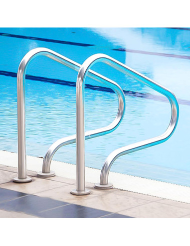 Pasamanos de Acero Inoxidable JENLER 31.5x31.5cm 150kg