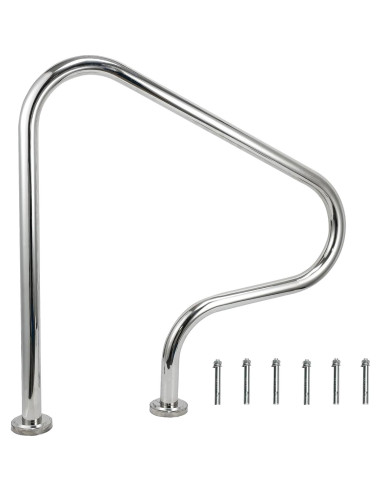 Pasamanos de Acero Inoxidable JENLER 31.5x31.5cm 150kg