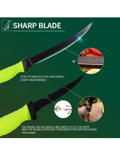 Juego de cuchillos para filetear pescado Middletown 4 piezas 2