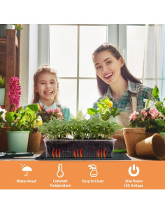 Alfombrilla Térmica AUPETEK 20W 52.7x25.4 cm Impermeable 2