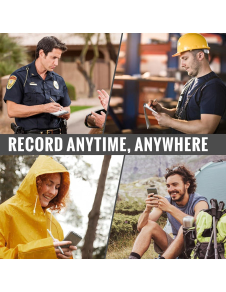 Cuaderno Impermeable POPYOLA 3x5" 100 Páginas Resistente