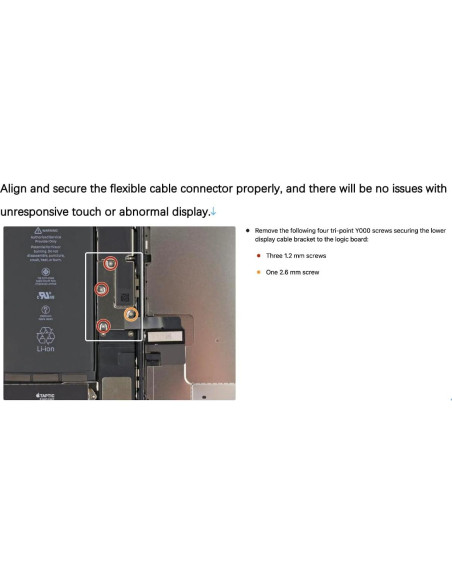 Kit Reemplazo Pantalla LCD iPhone 7 Plus Negro con Herramientas