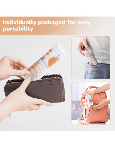 30 Cubiertas Desechables de Asiento de Inodoro POIKSHARK Arcoíris