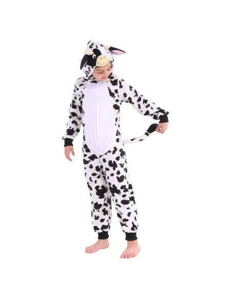 Disfraz de Vaca para Niños Unisex 4-14 Años Halloween