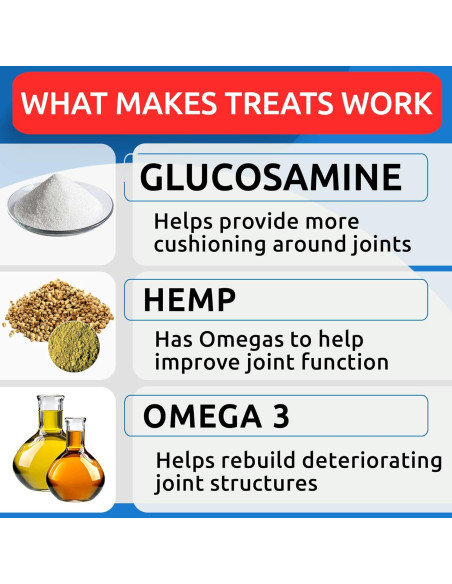 Chicles de Cánamo para Perros Bark&Spark 240Ct - Alivio Articular