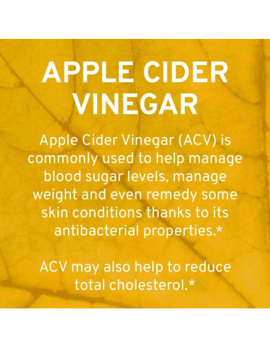 Cápsulas de Vinagre de Sidra de Manzana Trio Nutrition 45g