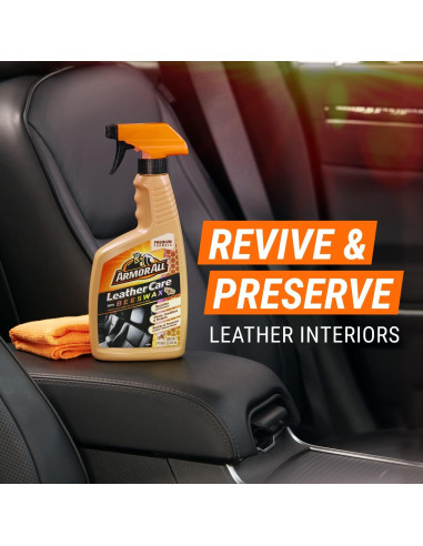Limpiador de Cuero Armor All 16 Oz con Cera de Abejas