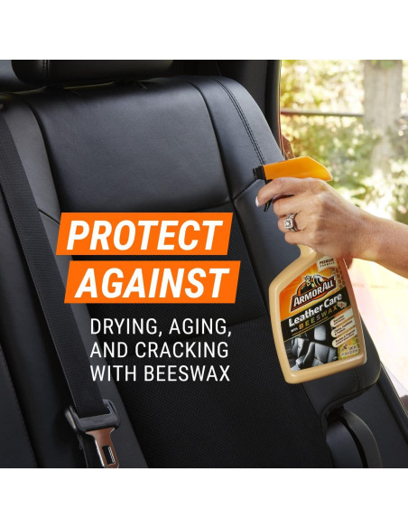 Limpiador de Cuero Armor All 16 Oz con Cera de Abejas
