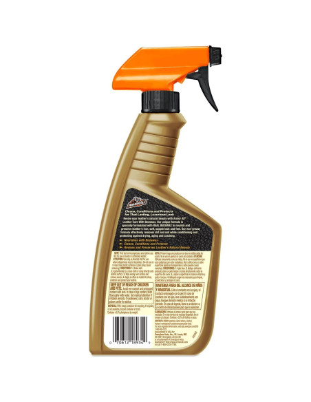 Limpiador de Cuero Armor All 16 Oz con Cera de Abejas