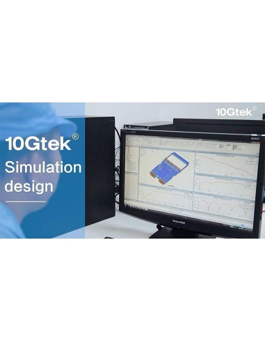 Cable DAC Twinax 10Gtek 0.25m para Cisco y Ubiquiti