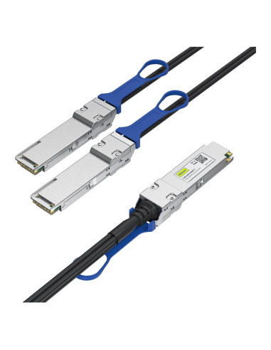 Cable Divisor de Cobre 10Gtek 100GbE a 2x50GbE 1.5m