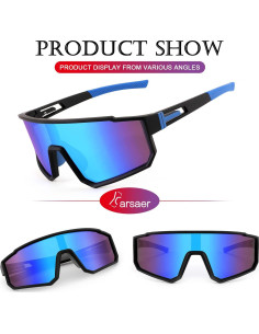 Gafas de Ciclismo Polarizadas Karsaer UV400 para Adultos 2