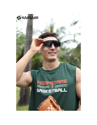 Gafas de Ciclismo Polarizadas Karsaer UV400 para Adultos