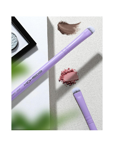 Brocha para difuminar sombras EIGSHOW - Morado mate, 15 cm