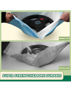 Almohadillas para Perros IMMCUTE 30 Piezas 76.2x71.1 cm Resistentes 2