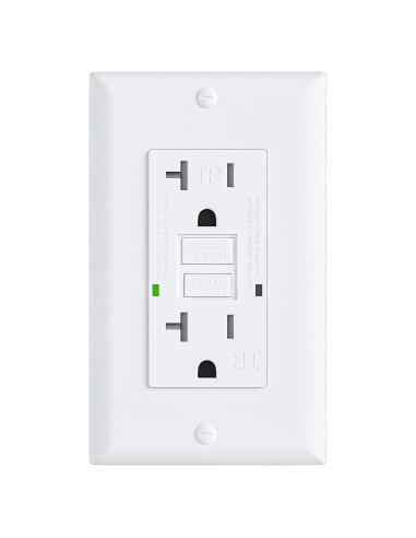 Toma de Corriente GFCI 20A BRILLTECH con Auto-Prueba y LED