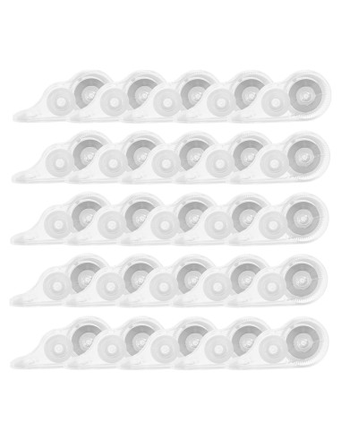 20 Cintas Correctoras Transparentes Tramboo 12m Paquete