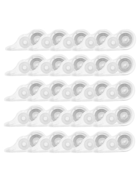 20 Cintas Correctoras Transparentes Tramboo 12m Paquete