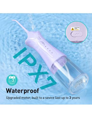 Hilo Dental Inalámbrico COSLUS C30 - 300ml, 4 Modos, Portátil