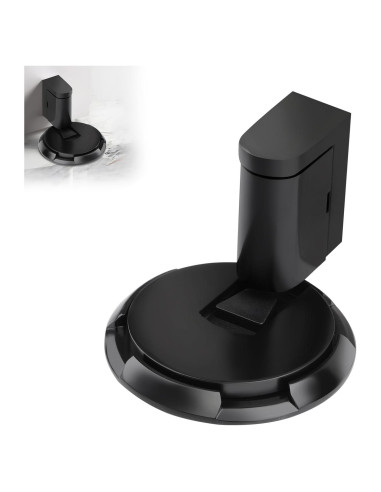 Tope de puerta mecánico WYGWP ajustable negro 0.21 kg