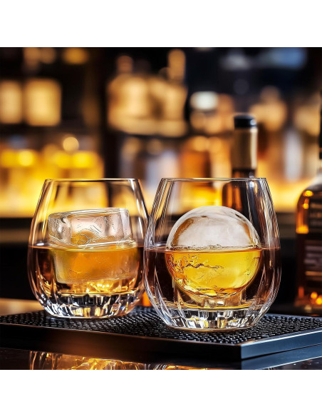 Molde de Hielo en Bola HONYAO - 6 Esferas de 4.6 cm