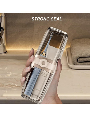 Estuche de Viaje para Cepillos de Dientes FQDGTFA 20x6.5cm