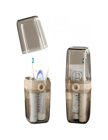 Estuche de Viaje para Cepillos de Dientes FQDGTFA 20x6.5cm