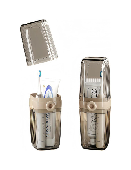 Estuche de Viaje para Cepillos de Dientes FQDGTFA 20x6.5cm