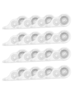 16 Cintas Correctoras Transparentes Tramboo 12m para Oficina