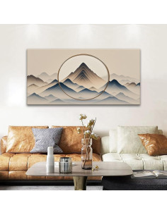 Decoración de Pared en Lienzo Suconvng 121.9x60.9 cm Arte Abstracto 2