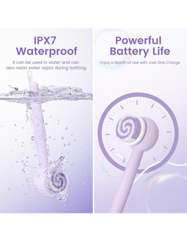 Cepillo de Espalda Eléctrico Oh,XIYU XY0 Impermeable 2200mAh