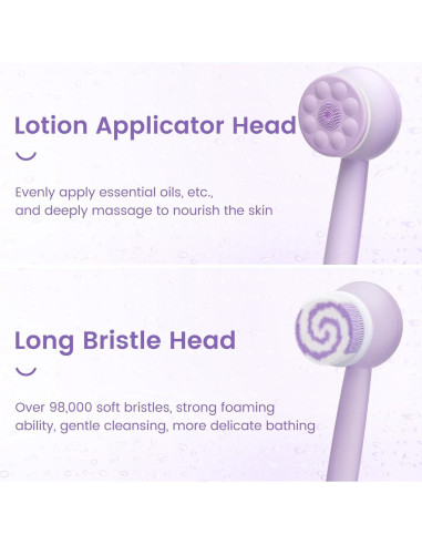 Cepillo de Espalda Eléctrico Oh,XIYU XY0 Impermeable 2200mAh