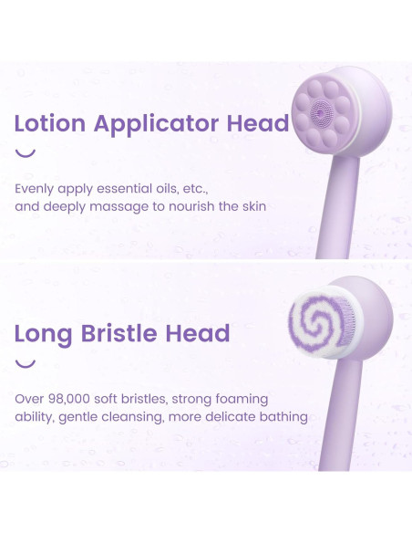 Cepillo de Espalda Eléctrico Oh,XIYU XY0 Impermeable 2200mAh