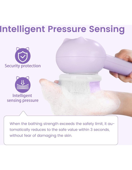 Cepillo de Espalda Eléctrico Oh,XIYU XY0 Impermeable 2200mAh