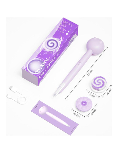 Cepillo de Espalda Eléctrico Oh,XIYU XY0 Impermeable 2200mAh