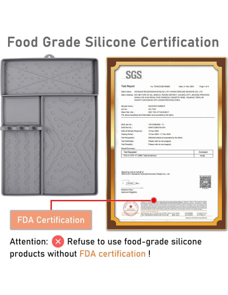 Alfombrilla de Silicona Anehues para Parrilla Blackstone 40.96x29.46cm