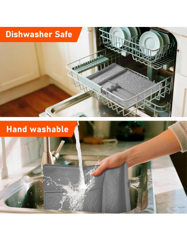 Alfombrilla de Silicona Anehues para Parrilla Blackstone 40.96x29.46cm