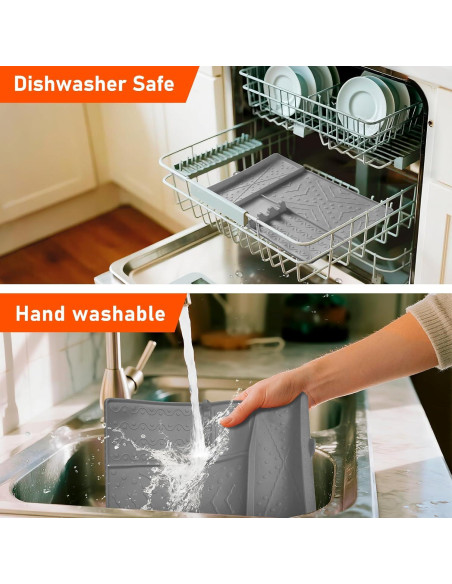 Alfombrilla de Silicona Anehues para Parrilla Blackstone 40.96x29.46cm